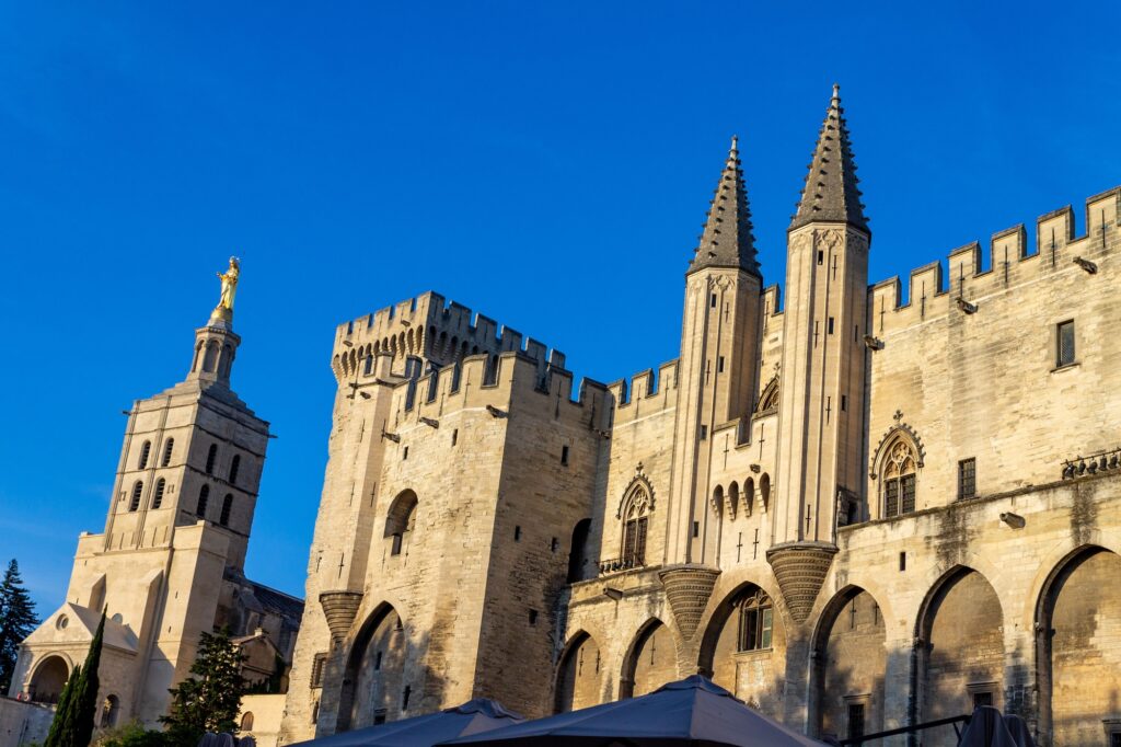 Palace of the Popes e in Avignon, France