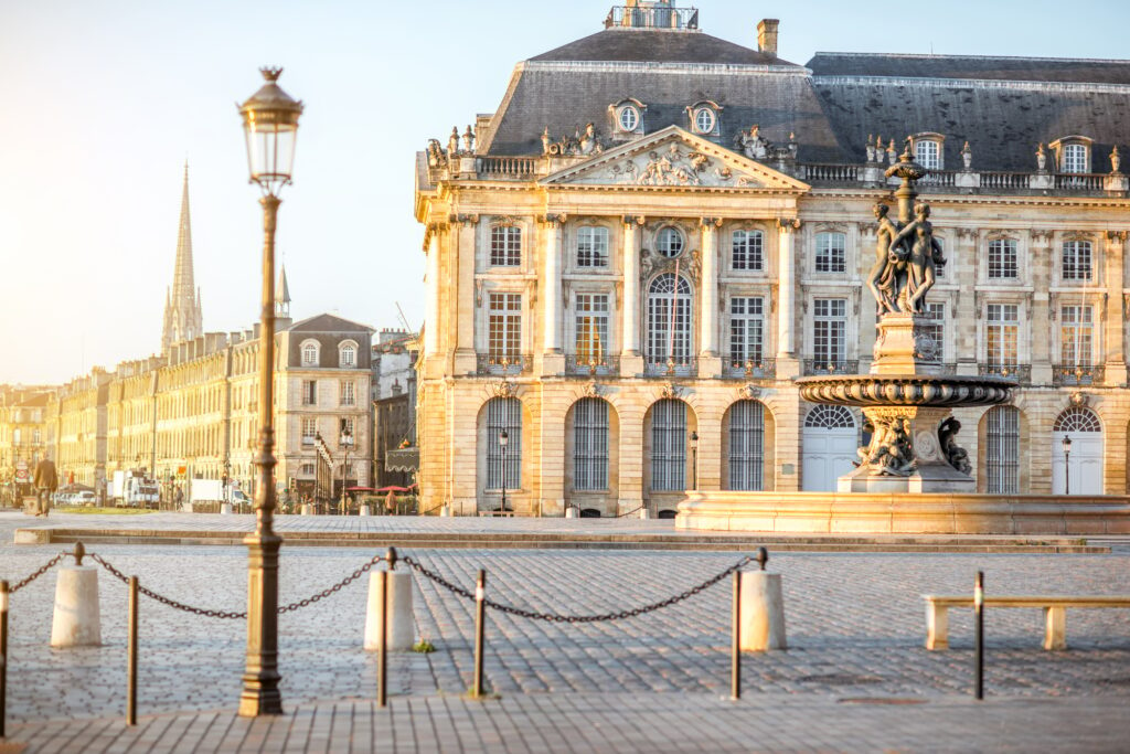 Bordeaux city in France