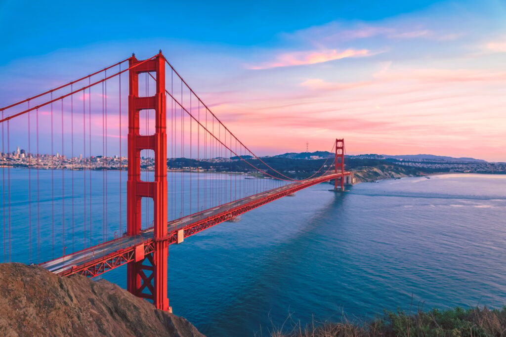 Golden Gate Bridge, most iconic landmarks in the world