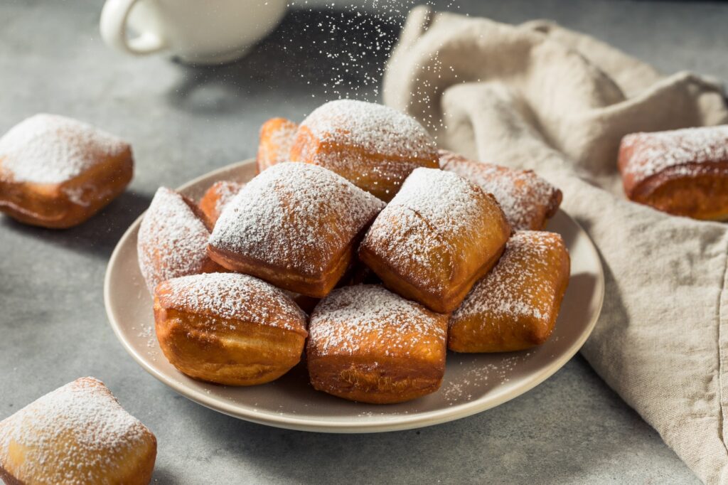 Homemade New Orleans French Beignets