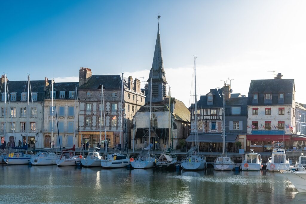 Honfleur in Normandy, the harbor