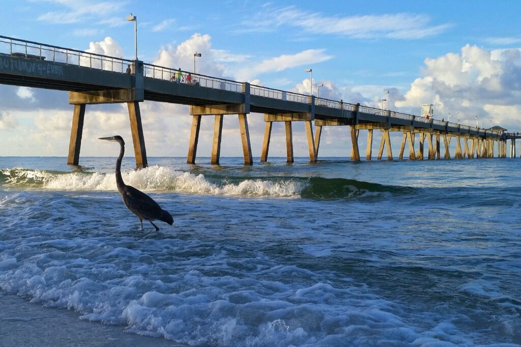 The Island Pier in Destin, Florida