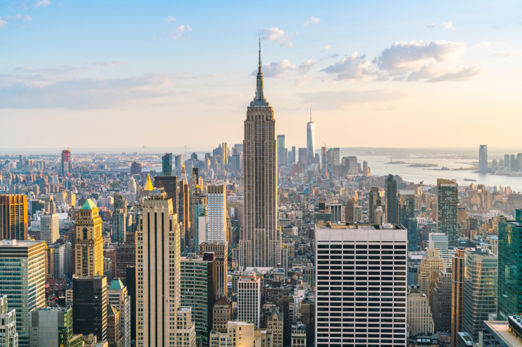 New York City buildings during the day. New York City is one of the most vegan-friendly cities in the world.