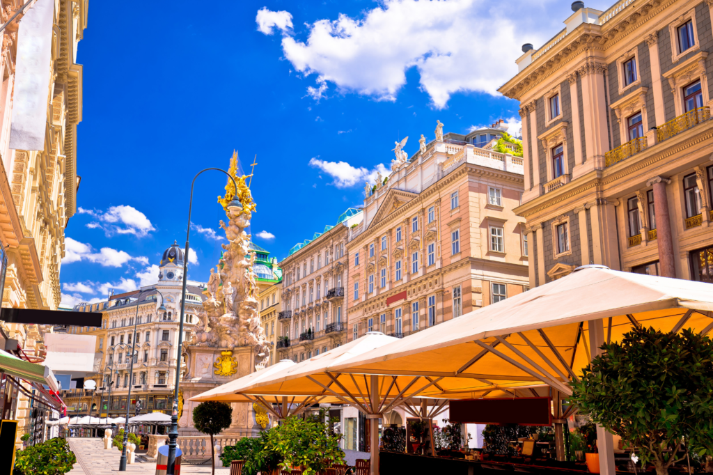 Vienna, Austria buildings.